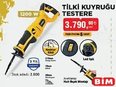 SGS TİLKİ KUYRUĞU TESTERE SGS TİLKİ KUYRUĞU TESTERE